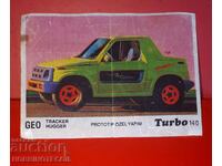 ΕΙΚΟΝΑ TURBO TURBO N 140 GEO TRACKER HUGGER