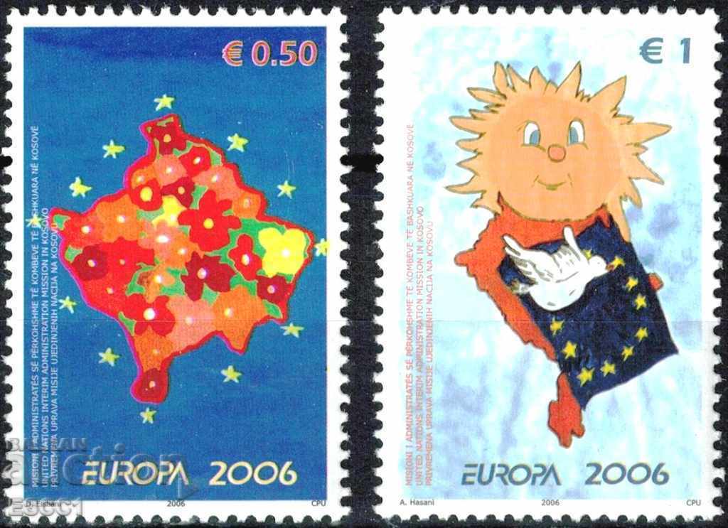Чисти марки Европа СЕПТ  Европа СЕПТ 2006 от Косово