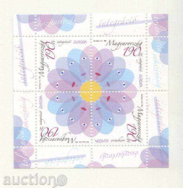 Clean block Europa CEPT 2006 from Hungary with price 9.00 BGN | € 4.60