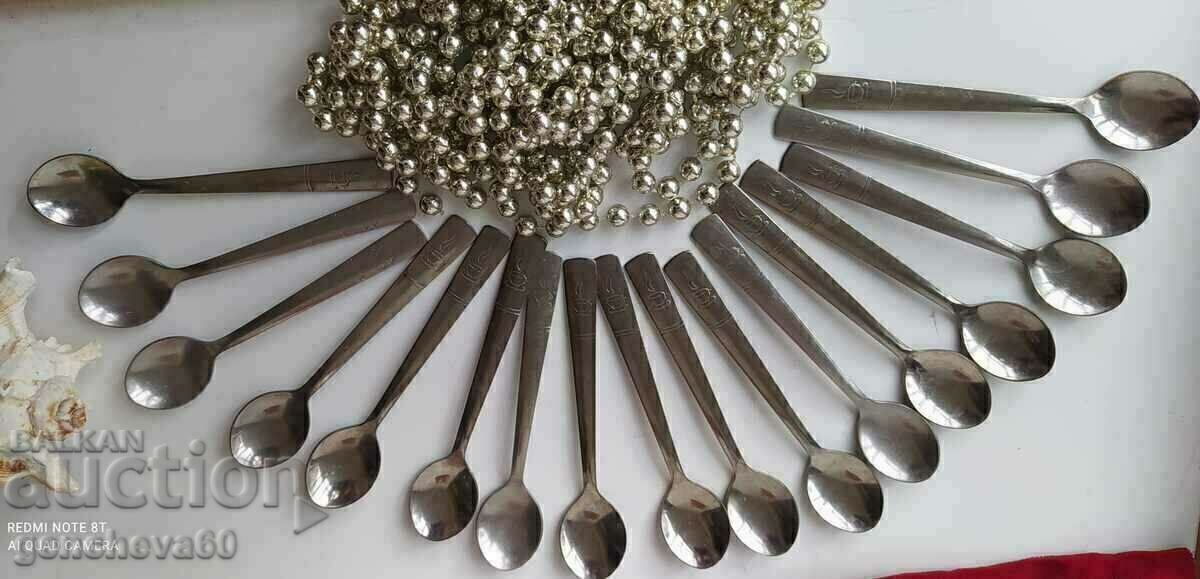 YAKI Bulgarian coffee spoons 17 pieces - 7 YAKI Bulgarian coffee spoons 17 pieces - 7