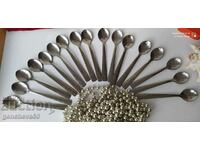 Bulgarian coffee spoons 17 pieces