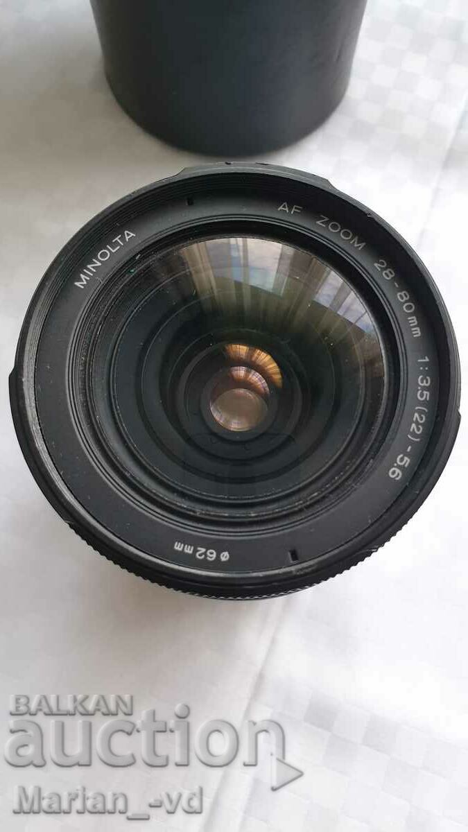 Licitație Obiectiv Minolta AF Zoom 28-80mm f/3.5-5.6 Licitație Obiectiv Minolta AF Zoom 28-80mm f/3.5-5.6