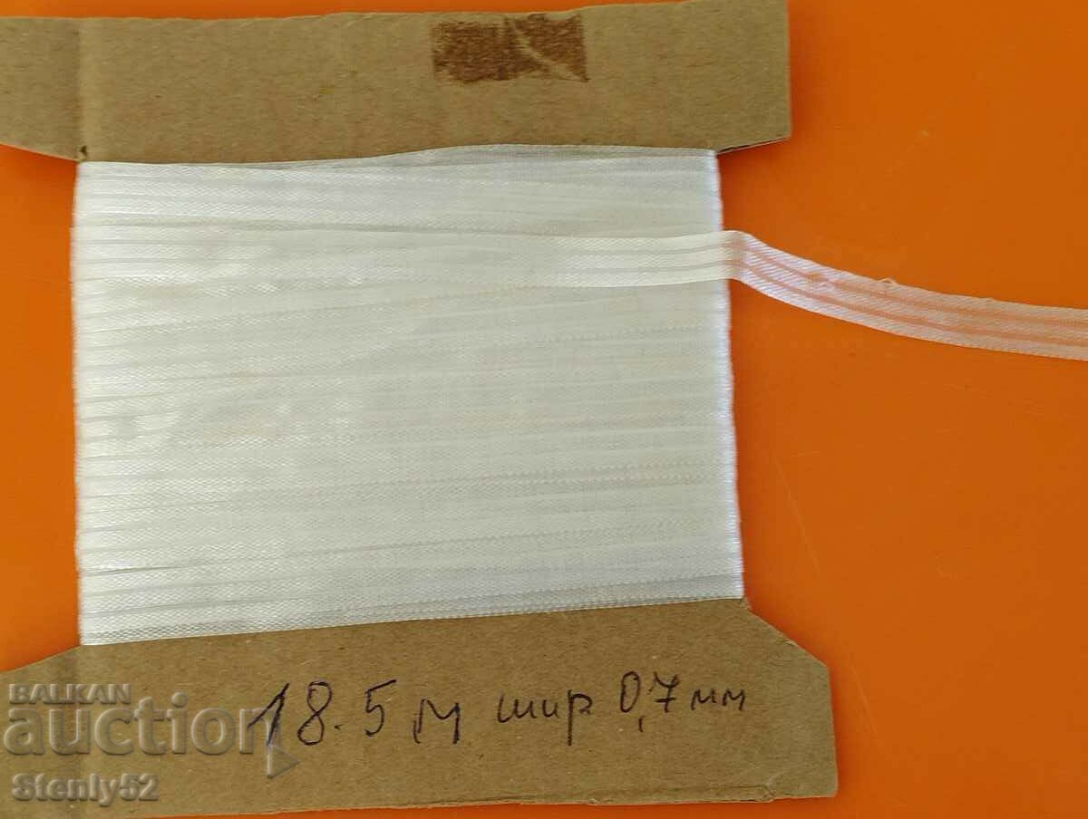 Banda de bumbac 18 m.50 cm latime 0,7 mm