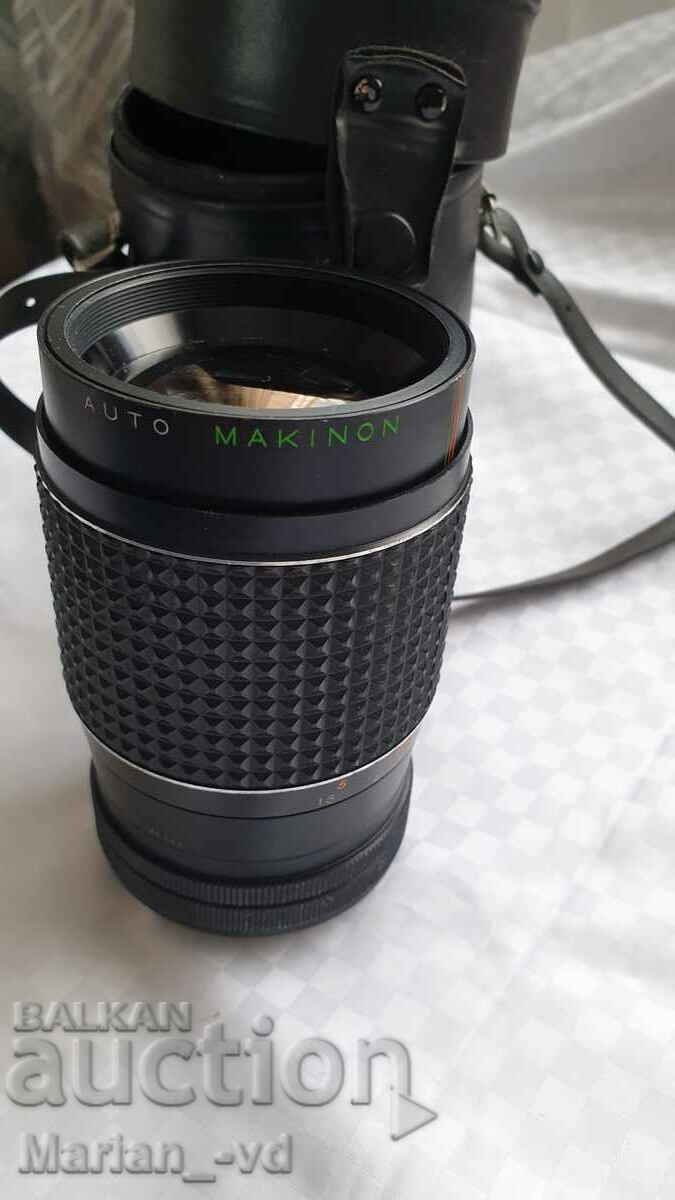 Makinon 135mm 1:2.8 f=55 lens