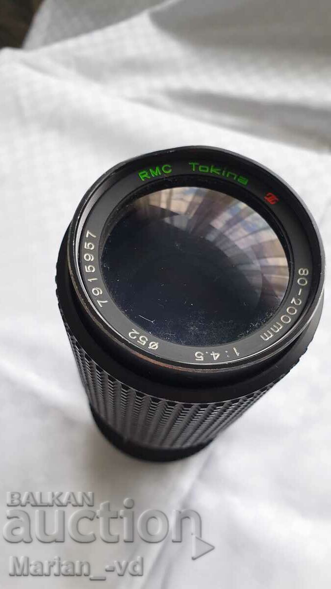 Auction Lens RMC Tokina 80-200mm 1:4.5 F=52 Auction Lens RMC Tokina 80-200mm 1:4.5 F=52