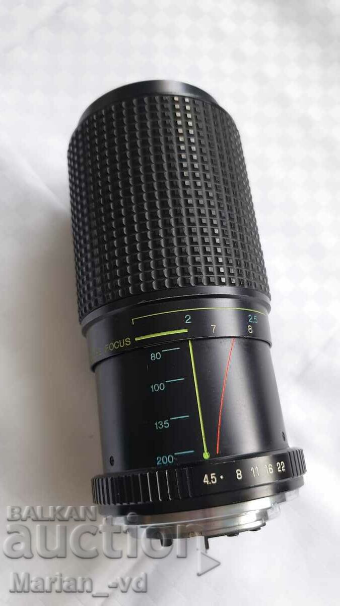 Lens RMC Tokina 80-200mm 1:4.5 F=52