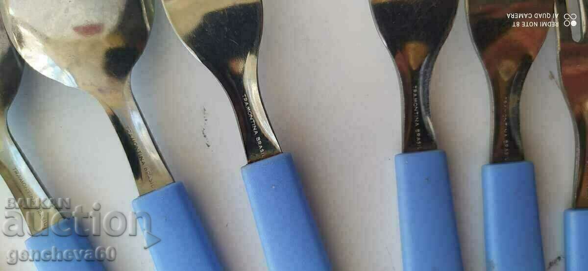 Auction Cutlery set BRASIL 20 pcs. unused Auction Cutlery set BRASIL 20 pcs. unused