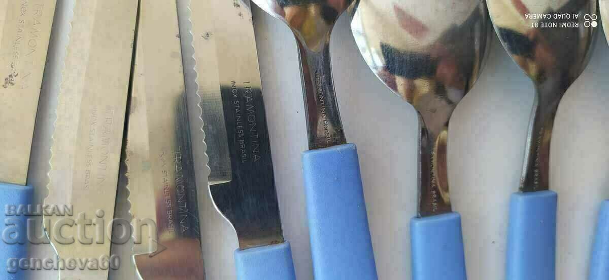 Delivery of Cutlery set BRASIL 20 pcs. unused Delivery of Cutlery set BRASIL 20 pcs. unused