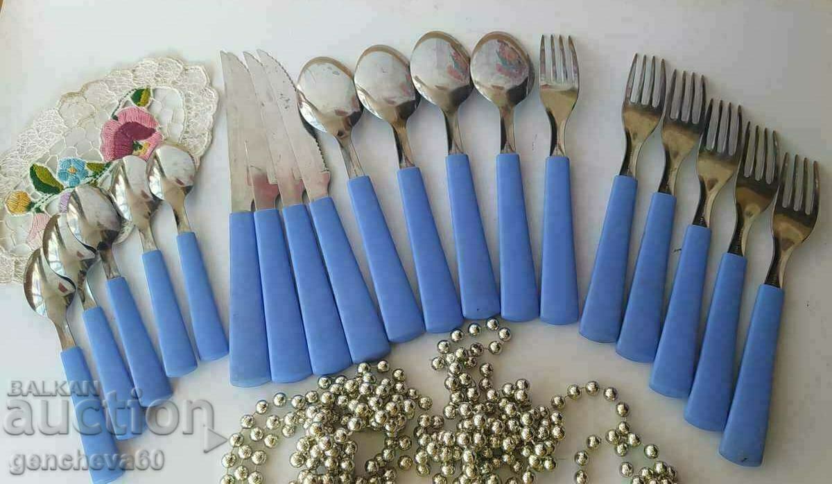 Cutlery set BRASIL 20 pcs. unused - 7 Cutlery set BRASIL 20 pcs. unused - 7