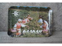 Old Advertising Social ashtray BGA Balkan, Balkan