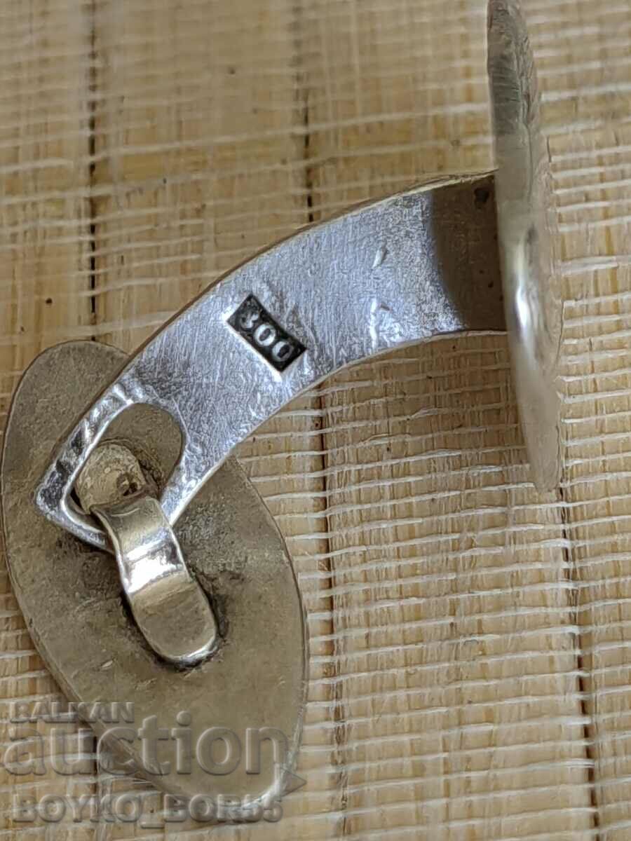 Antique Silver Royal Buttons Early 20th c. - 6 Antique Silver Royal Buttons Early 20th c. - 6