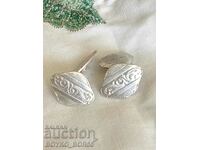 Antique Silver Royal Buttons Early 20th c.