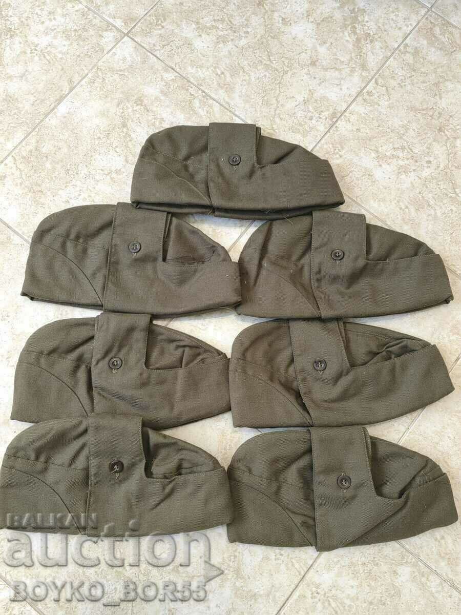 Seven Brand New Bulgarian Social Military Combat Caps with price 120.00 BGN | € 61.36 Seven Brand New Bulgarian Social Military Combat Caps with price 120.00 BGN | € 61.36