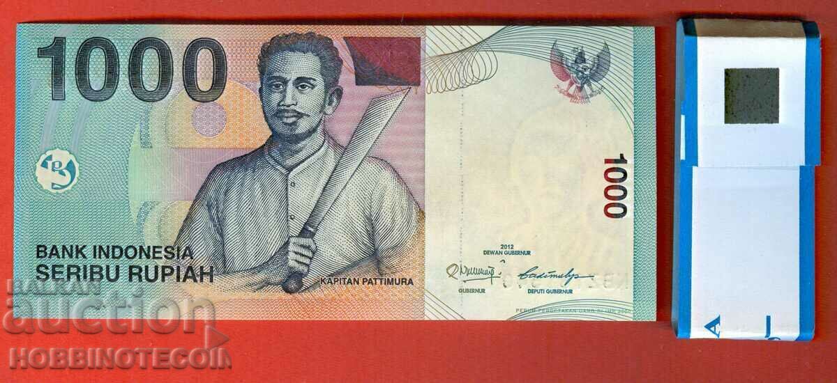 INDONESIA INDONESIA 1000 issue issue 2000 2012 BANDEROL UNC with price 9.76 BGN | € 4.99 INDONESIA INDONESIA 1000 issue issue 2000 2012 BANDEROL UNC with price 9.76 BGN | € 4.99
