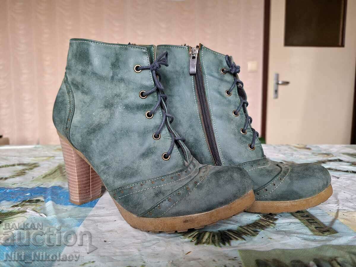 ✅ PRESERVED LEATHER WOMEN'S BOOTS | SIZE 39 ❗