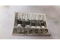 Снимка Пловдивъ Колежа Момчета в спорни екипи 1939