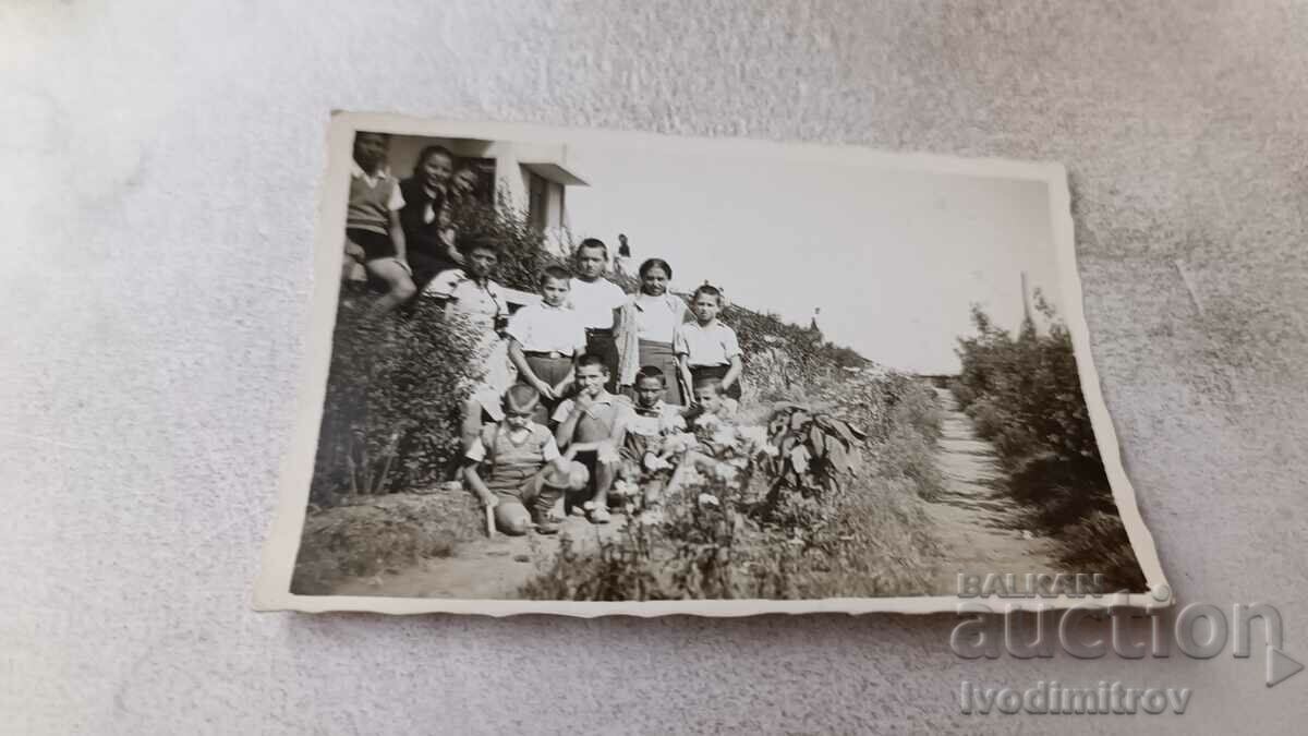 Fotografie Sozopol Femei Băieți și Fete Colony 1938