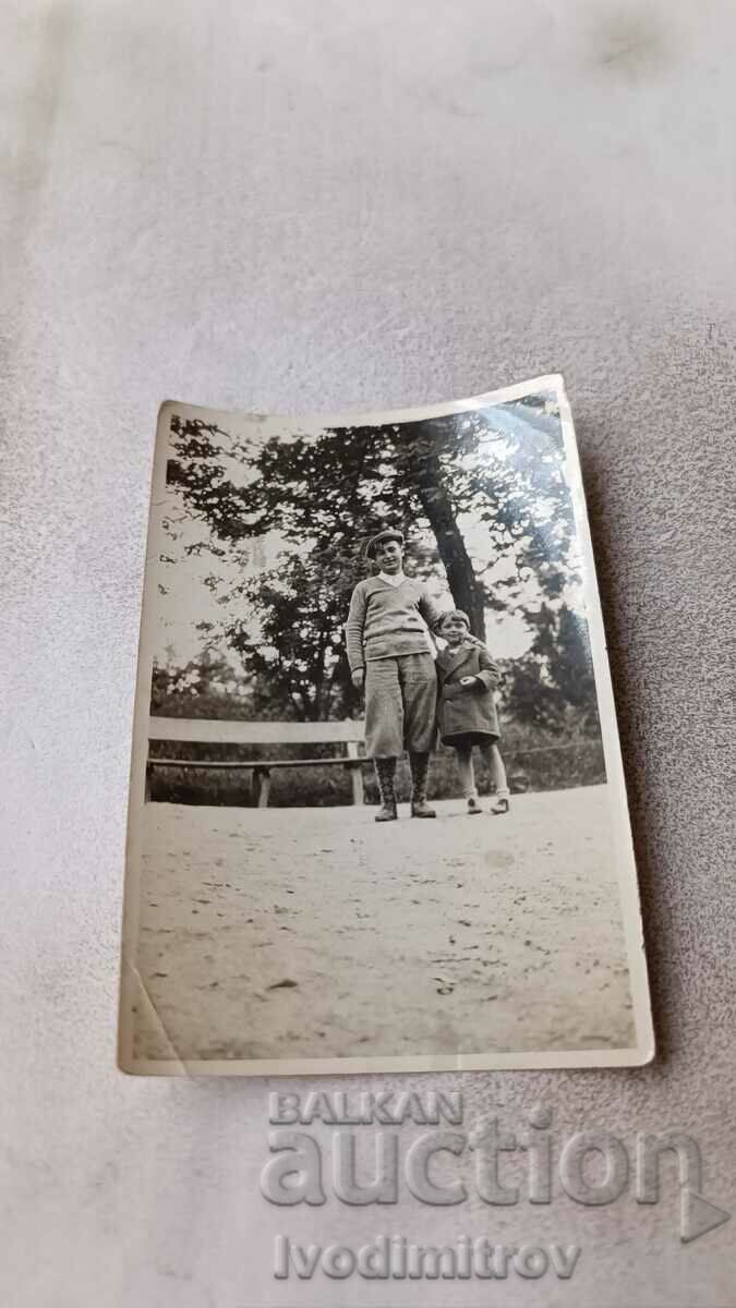 Photo Hisarya Woman and little boy 1935