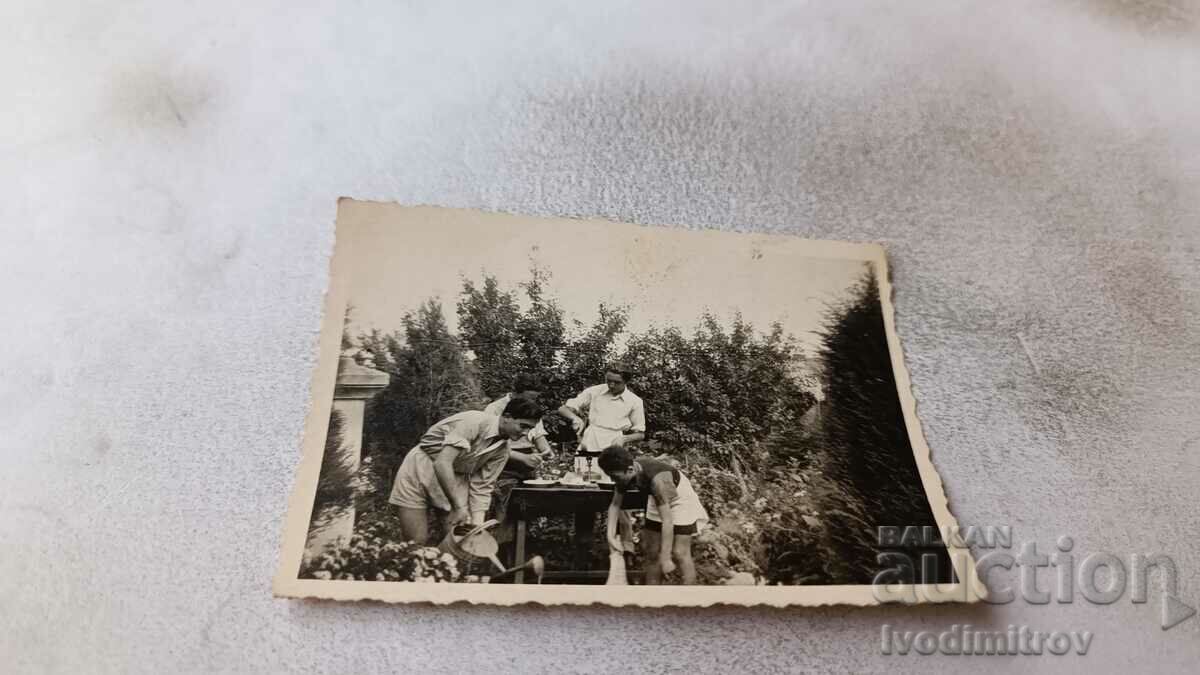 Снимка Банкя Вила Матеви Младежи и девойки 1940