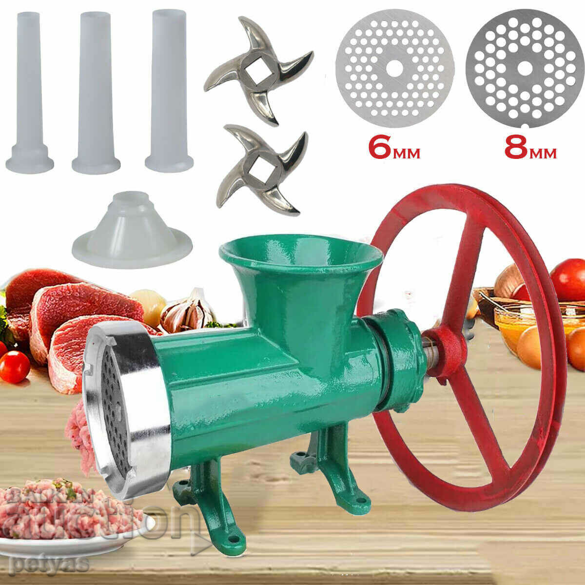 Cast iron meat grinder for minced meat No. 32 - Romania