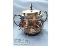 Silver vessel with gilding