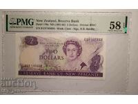 PMG 58 - Noua Zeelandă, 2 USD (1981-1985)