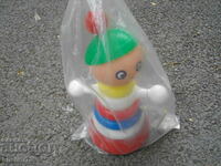 SOC BULGARIAN TOY PYRAMID MAN NEW WITH LABEL 1985.