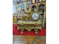 A wonderful antique French mantel clock