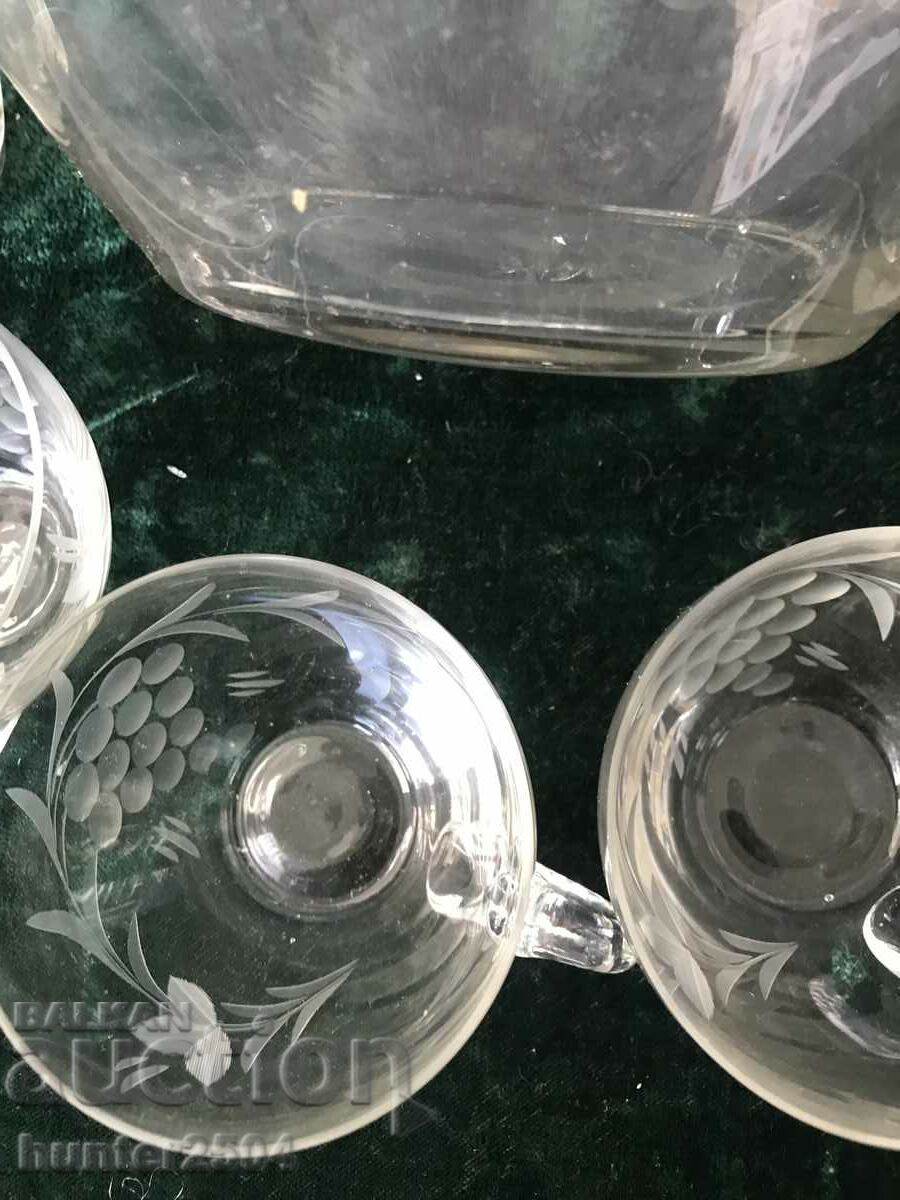 Punch bowl with cups - Germany with price 124.95 BGN | € 63.89 Punch bowl with cups - Germany with price 124.95 BGN | € 63.89