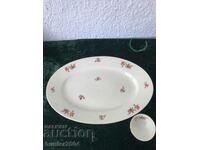 Πιάτο, πιάτο 38/25 εκ. και φλιτζάνι 4/7 εκ