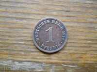 1 Pfennig 1911 - Germania ( A )