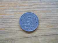 5 Pfennig 1915 - Γερμανία ( A )