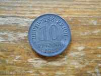 10 Pfennig 1921 - Germania