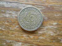 10 Pfennig 1924 - Germany ( A )