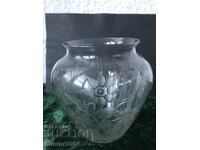 Βάζο-15/10 εκ., πλούσια εγχάρακτη