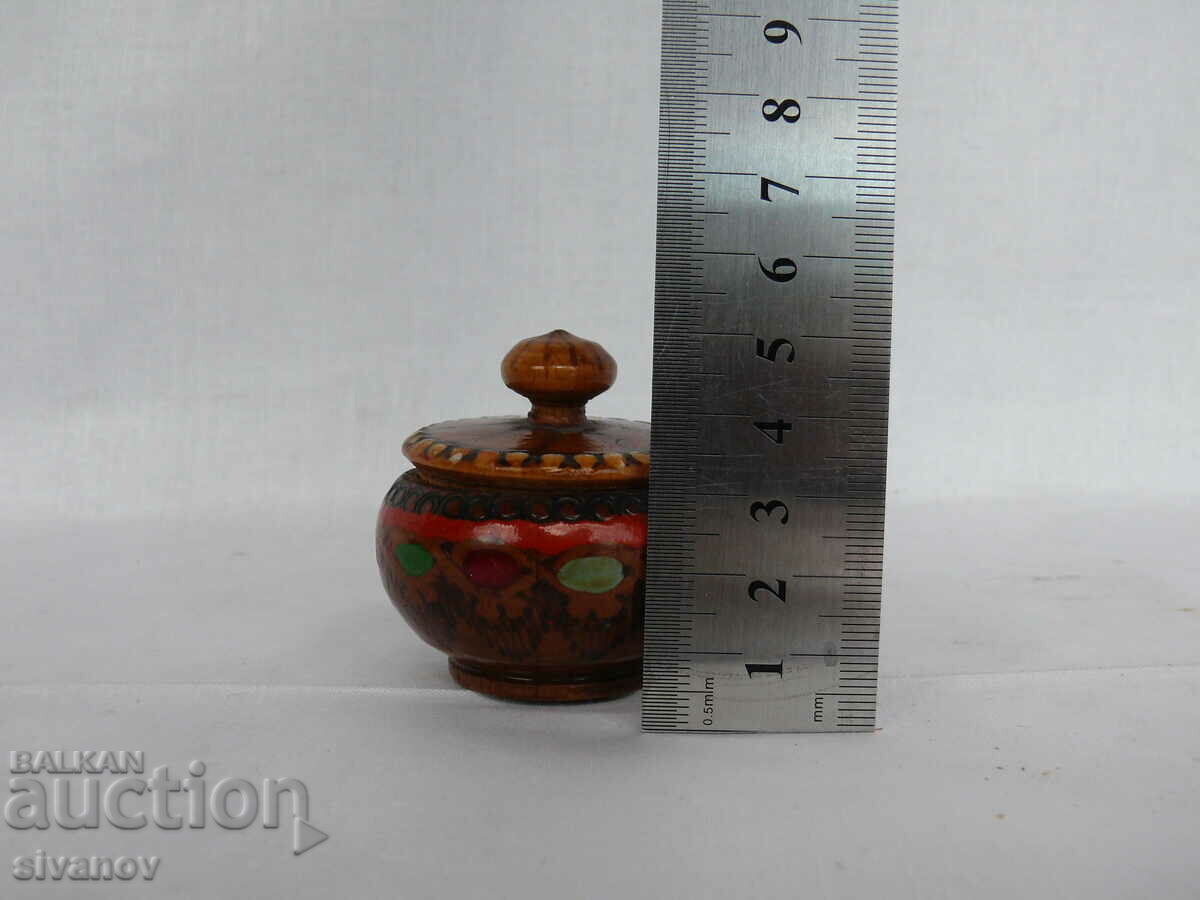 Ενδιαφέρον μικροσκοπικό ξύλινο κουτί #2159 - 7 Ενδιαφέρον μικροσκοπικό ξύλινο κουτί #2159 - 7