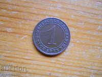1 pfennig 1934 - Germania ( A ) reichspfennig