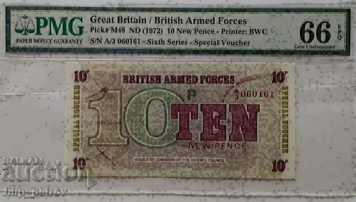 PMG 66 - Great Britain/British Military Units 1972