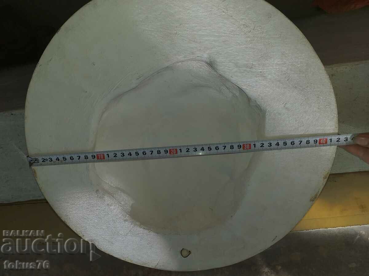 Large plaster bas-relief of Lenin - 5