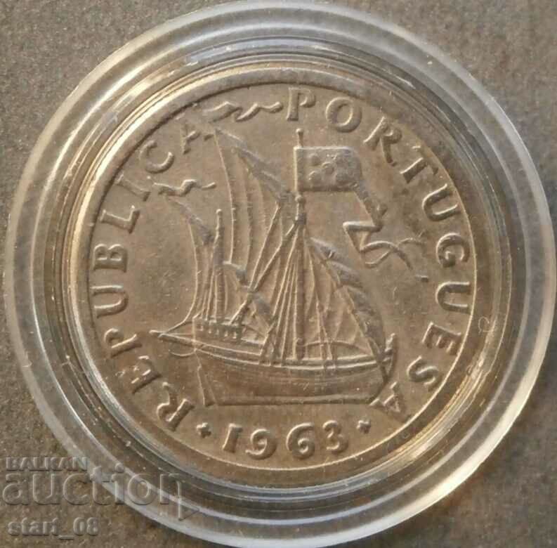 Portugalia 2 $50 Escudo 1963