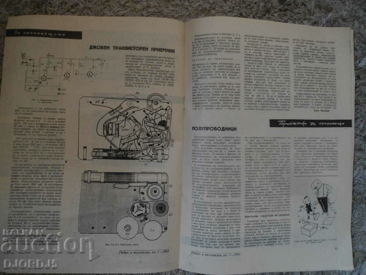 Δημοπρασία «ΡΑΔΙΟΦΩΝΟ και Τηλεόραση», 1963, αρ. 1, περιοδικό Δημοπρασία «ΡΑΔΙΟΦΩΝΟ και Τηλεόραση», 1963, αρ. 1, περιοδικό