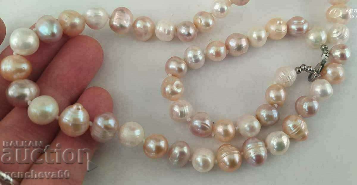 Unique!!! Set of natural large pearls - 5 Unique!!! Set of natural large pearls - 5