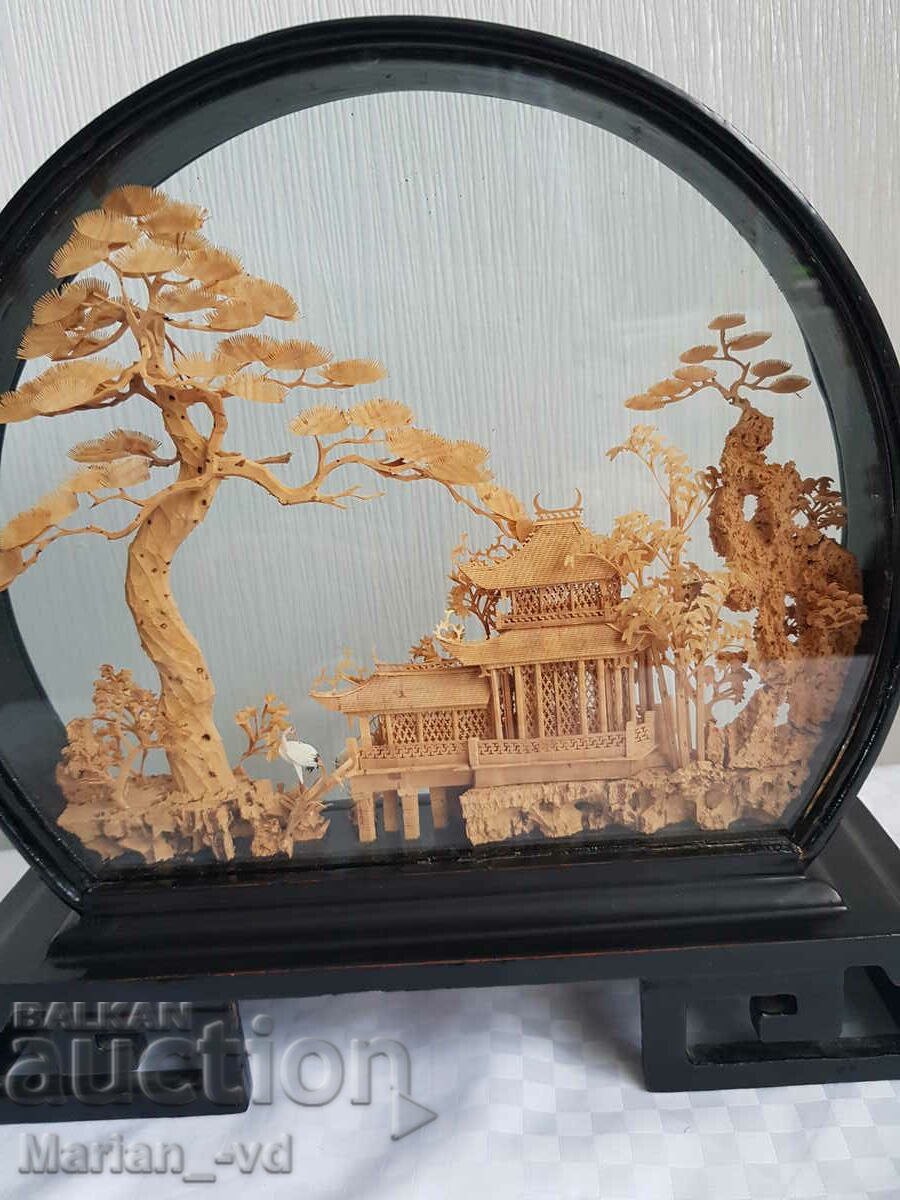 The cork sculpture - 6 The cork sculpture - 6