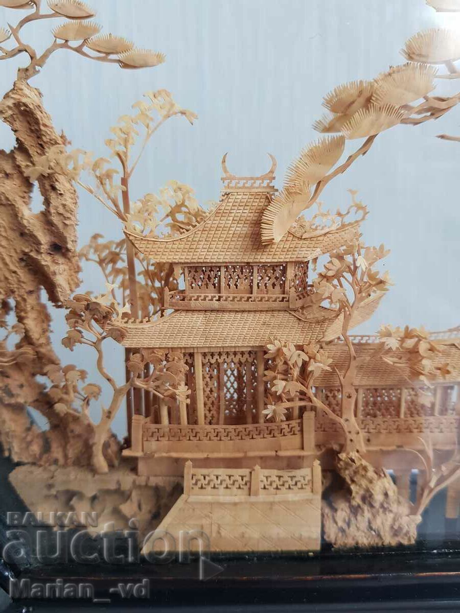 The cork sculpture - 7 The cork sculpture - 7