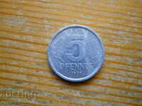 5 pfennig 1979 - RDG