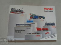 MARKLIN MODEL RAILWAY MANUAL CATALOG 1992/93 TRAIN