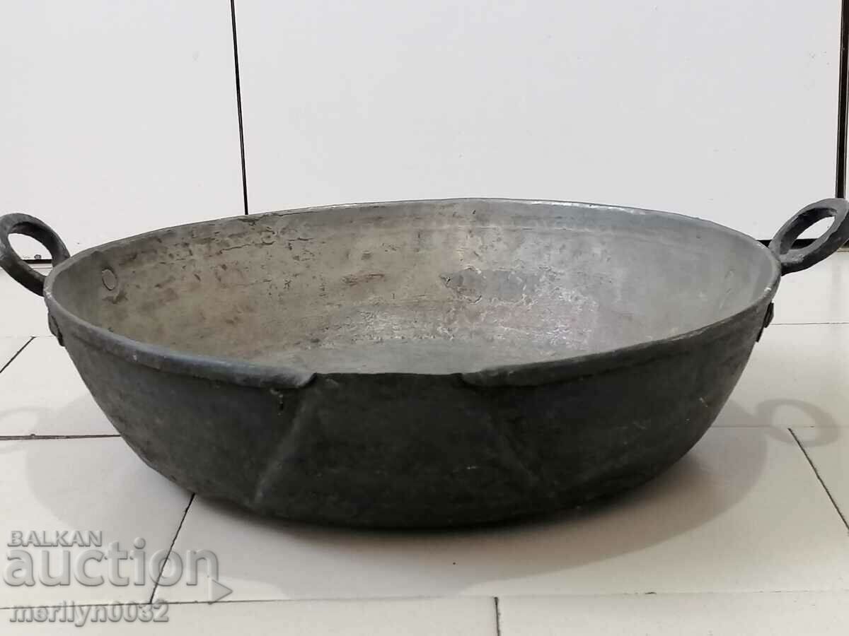 Auction Old copper tray, saucer, copper, tray, casserole Auction Old copper tray, saucer, copper, tray, casserole