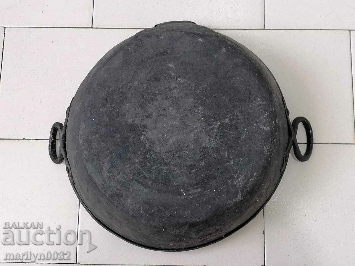 Old copper tray, saucer, copper, tray, casserole - 5 Old copper tray, saucer, copper, tray, casserole - 5