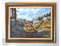 Roe deer, landscape, picture for hunters