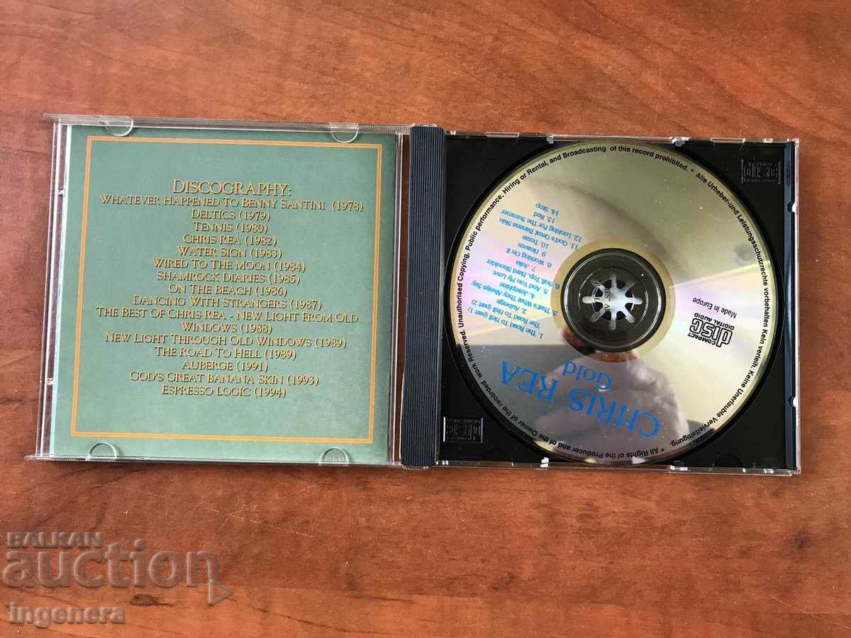 Auction CD CD MUSIC-CHRIS REA GOLD Auction CD CD MUSIC-CHRIS REA GOLD